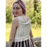 Cache-coeur Faustine in Moonlight Magnolia Pearl - 13