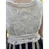 Cache-coeur Faustine in Moonlight Magnolia Pearl - 28