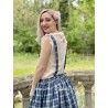 Apron-skirt 22995 Checked linen Ewa i Walla - 7