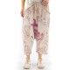 pantalon Dragon Embroidered Garcon in Lilac Magnolia Pearl - 18