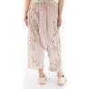 pantalon Dragon Embroidered Garcon in Lilac Magnolia Pearl - 19