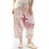 pantalon Dragon Embroidered Garcon in Lilac Magnolia Pearl - 17