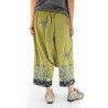 pantalon Embroidered Isabeau Garcon in Agave