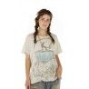 T-shirt Cali Surfs Up in Moonlight Magnolia Pearl - 6