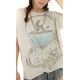 T-shirt Cali Surfs Up in Moonlight Magnolia Pearl - 5