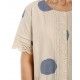 robe 55710 coton Crème à gros pois Ewa i Walla - 20