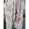 pantalon Dragon Embroidered Garcon in Lilac Magnolia Pearl - 21