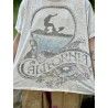 T-shirt Cali Surfs Up in Moonlight Magnolia Pearl - 13