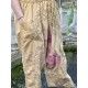pantalon Dragon Embroidered Garcon in Marigold Magnolia Pearl - 17