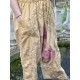 pantalon Dragon Embroidered Garcon in Marigold Magnolia Pearl - 9