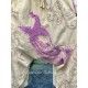 pantalon Dragon Embroidered Garcon in Marigold Magnolia Pearl - 18