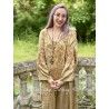 tunic Embroidered Parnassus in Marigold Magnolia Pearl - 15