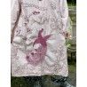 tunique Dragon Embroidered Parnassus in Lilac