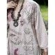 tunic Dragon Embroidered Parnassus in Lilac