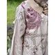 tunic Dragon Embroidered Parnassus in Lilac