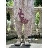 pantalon Dragon Embroidered Garcon in Lilac Magnolia Pearl - 15