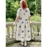 robe 55710 coton Crème à gros pois Ewa i Walla - 8