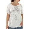 T-shirt Queen of The Dragonfly Fairies in Moonlight Magnolia Pearl - 8