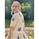 robe 55710 coton Crème à gros pois Ewa i Walla - 16