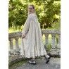 robe Irunka in Moonlight Magnolia Pearl - 5