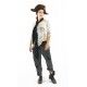 pantalon Charmie in Pinstripe Magnolia Pearl - 18