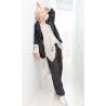 pantalon Charmie in Pinstripe Magnolia Pearl - 13