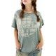 T-shirt Hang Loose in Faded Rainier Magnolia Pearl - 7