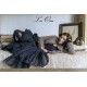 dress AZELICE black organza Les Ours - 9