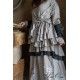 veste MELISSA popeline taupe à fleurs Les Ours - 13