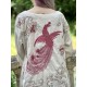 tunique Dragon Embroidered Parnassus in Moonlight