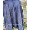 pantalon Dragon Embroidered Garcon in Indigo Magnolia Pearl - 9