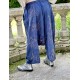 pantalon Dragon Embroidered Garcon in Indigo Magnolia Pearl - 3