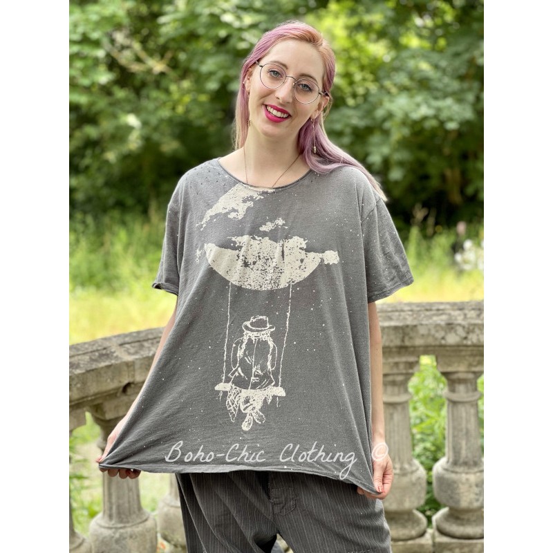 Bachelor Above head and shoulder eternally T-shirt Swing From The Moon in Ozzy - Boho-Chic Clothing