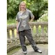 pantalon Charmie in Pinstripe Magnolia Pearl - 8