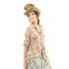 chemise Kelly Western in Clarabelle Magnolia Pearl - 12
