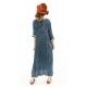 robe Eudora in Charlie Magnolia Pearl - 17