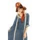 robe Eudora in Charlie Magnolia Pearl - 15