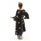 robe Merlina in Midnight Magnolia Pearl - 3