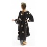 robe Merlina in Midnight Magnolia Pearl - 3