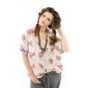 chemise Kelly Western in Crush Magnolia Pearl - 24