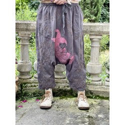 pantalon Dragon Embroidered Garcon in Ozzy