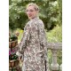 coat Bernice Duffle in Flora