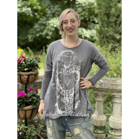 T-shirt Freedom Soars Dylan in Ozzy Magnolia Pearl - 1