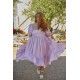 robe French Puff Ice Cream Gingham