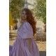 robe French Puff Ice Cream Gingham