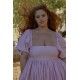 robe French Puff Ice Cream Gingham