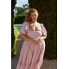 robe French Puff Ice Cream Gingham
