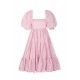 robe French Puff Ice Cream Gingham