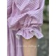 robe French Puff Ice Cream Gingham