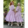 robe French Puff Ice Cream Gingham